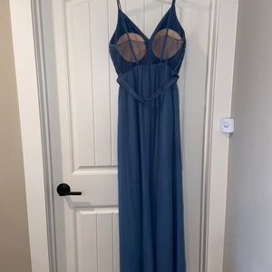 Blue Bridesmaids Dress